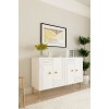 Console Lessi 120 - White, Gold White
Gold
