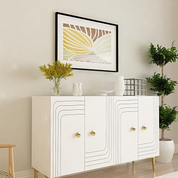 Console Lessi 120 - White, Gold White
Gold