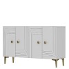 Console Lessi 120 - White, Gold White
Gold