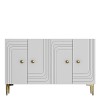 Console Lessi 120 - White, Gold White
Gold