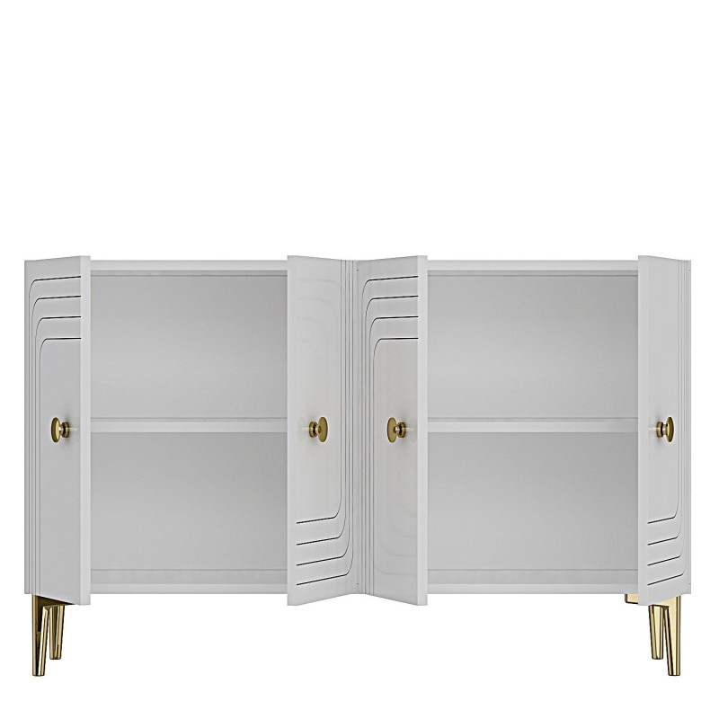 Console Lessi 120 - White, Gold White
Gold