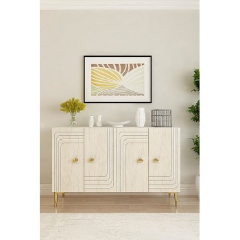 Console Lessi 120 - White, Travertine, Gold White
Travertine
Gold