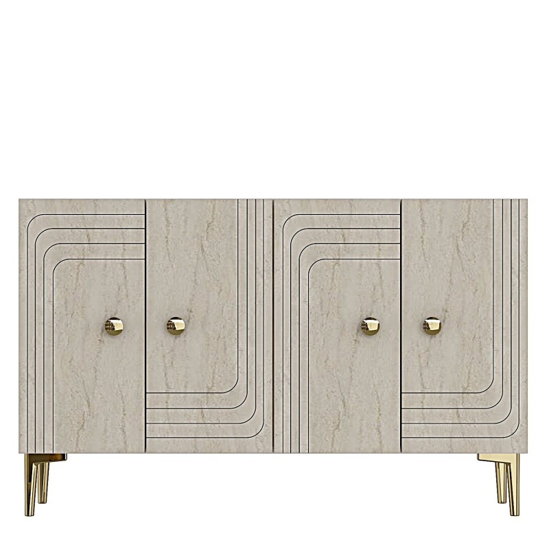 Console Lessi 120 - White, Travertine, Gold White
Travertine
Gold