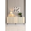 Console Corsa 150 - White, Travertine White
Travertine
