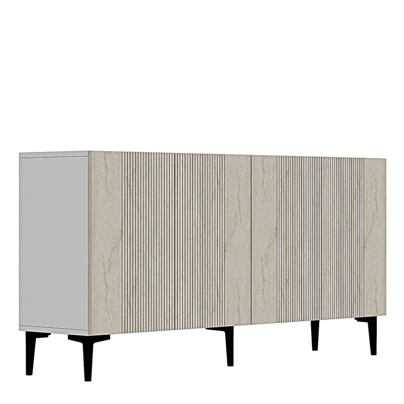 Console Corsa 150 - White, Travertine White
Travertine