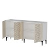 Console Resso 150 - White, Travertine White
Travertine