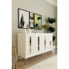 Console Rany 120 - White, Gold White
Gold