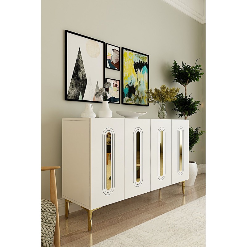 Console Rany 120 - White, Gold White
Gold