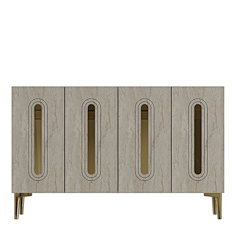 Console Rany 120 - White, Travertine, Gold White
Travertine
Gold