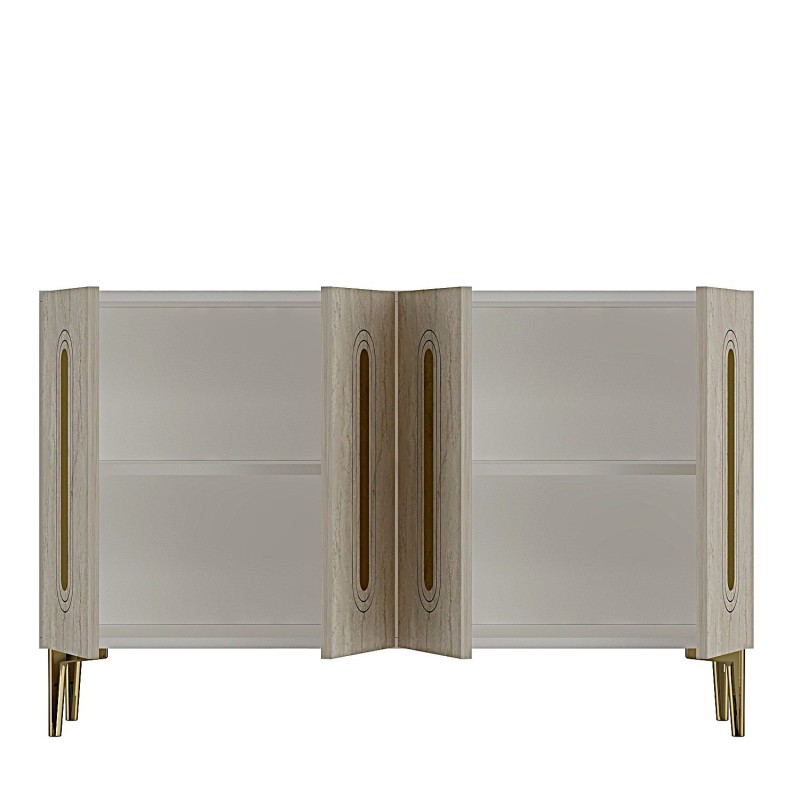 Console Rany 120 - White, Travertine, Gold White
Travertine
Gold