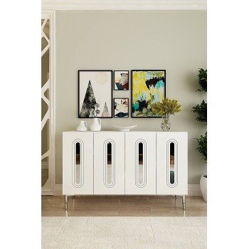 Console Rany 120 - White, Silver White
Silver