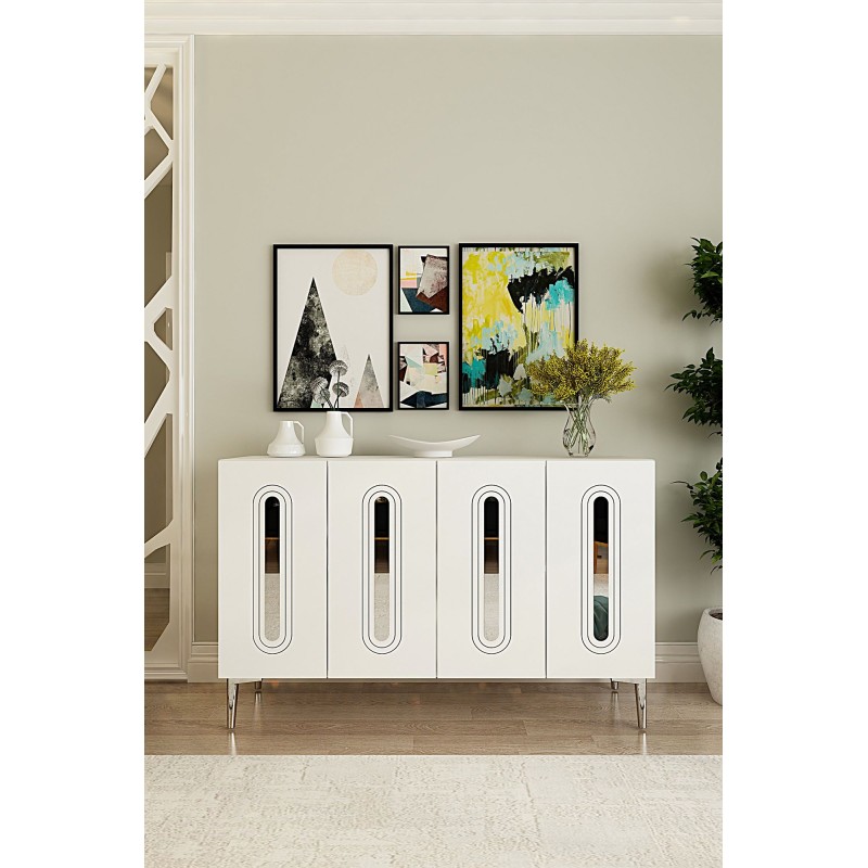 Console Rany 120 - White, Silver White
Silver