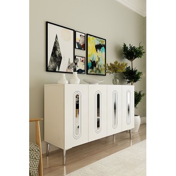 Console Rany 120 - White, Silver White
Silver