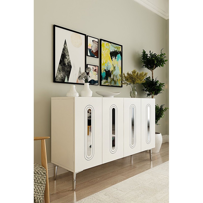 Console Rany 120 - White, Silver White
Silver
