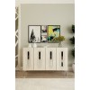 Console Rany 120 - White, Travertine, Silver White
Travertine
Silver