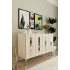 Console Rany 120 - White, Travertine, Silver White
Travertine
Silver