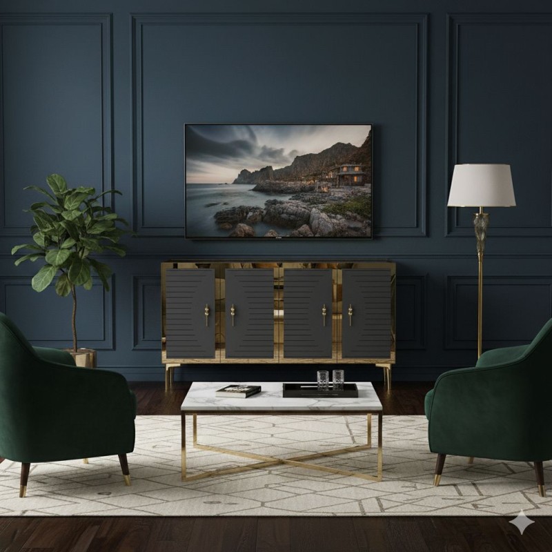 Console Tuna 120 - Anthracite, Gold Anthracite
Gold