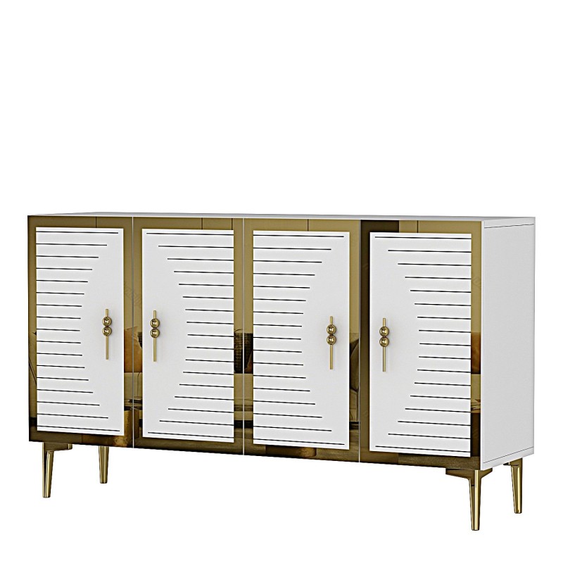 Console Tuna 120 - White, Gold White
Gold