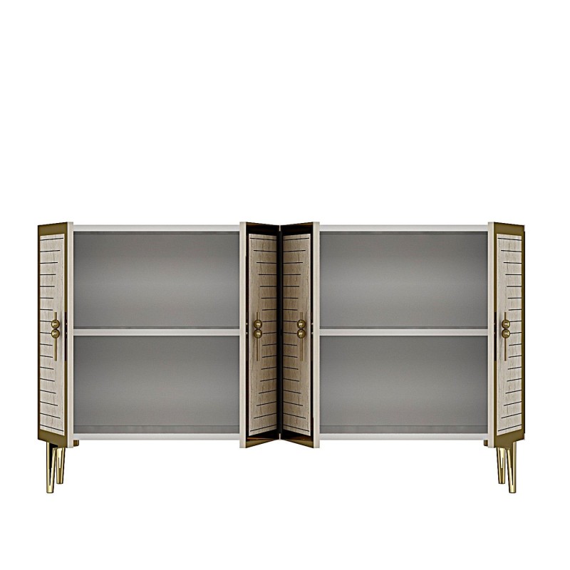 Console Tuna 120 - White, Travertine, Gold White
Travertine
Gold