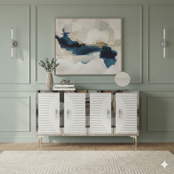 Console Tuna 120 - White, Silver White
Silver