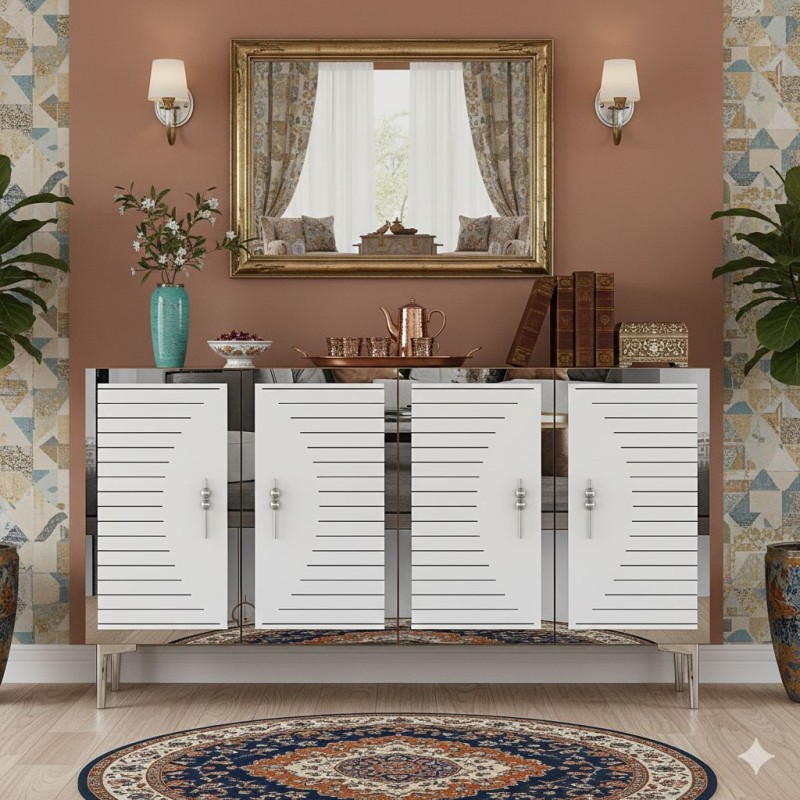 Console Tuna 120 - White, Silver White
Silver