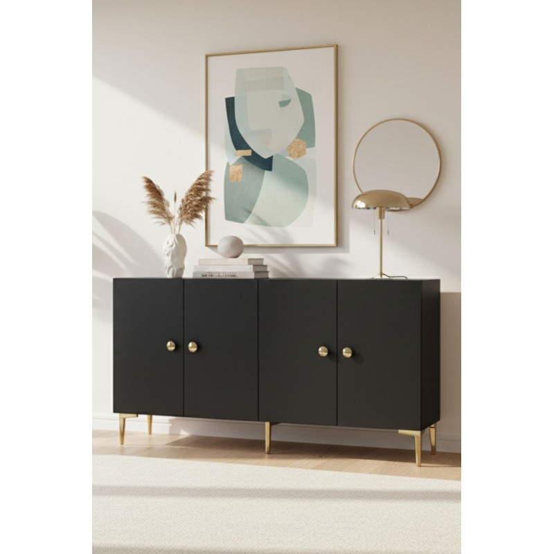 Console Simple 150 - Anthracite, Gold Anthracite
Gold