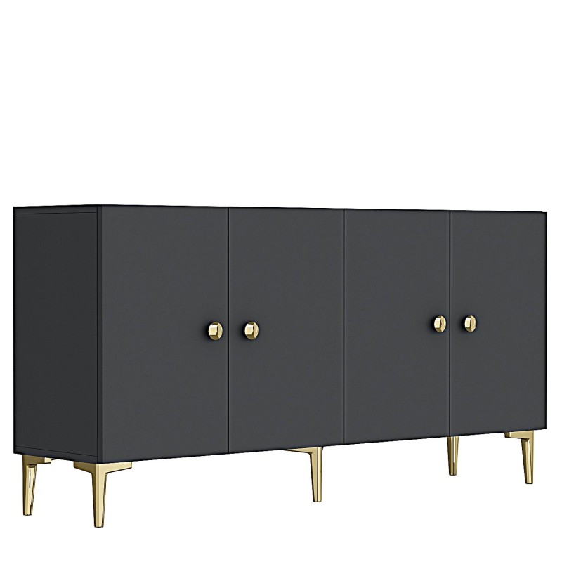 Console Simple 150 - Anthracite, Gold Anthracite
Gold