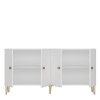 Console Simple 150 - White, Gold White
Gold