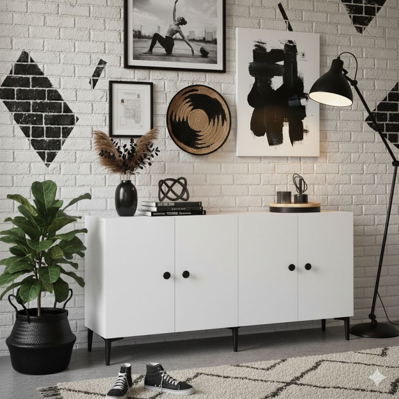 Console Pella 150 - White White