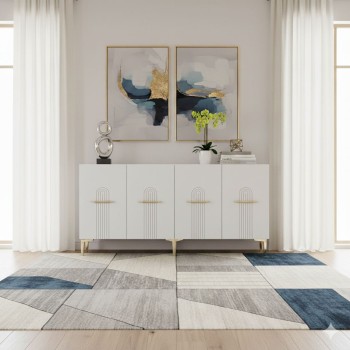 Console Ida 150 - White, Gold White
Gold