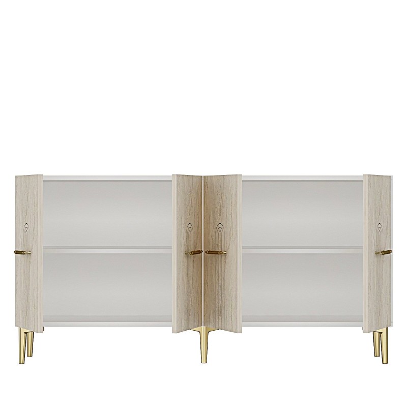 Console Ida 150 - White, Travertine, Gold White
Travertine
Gold