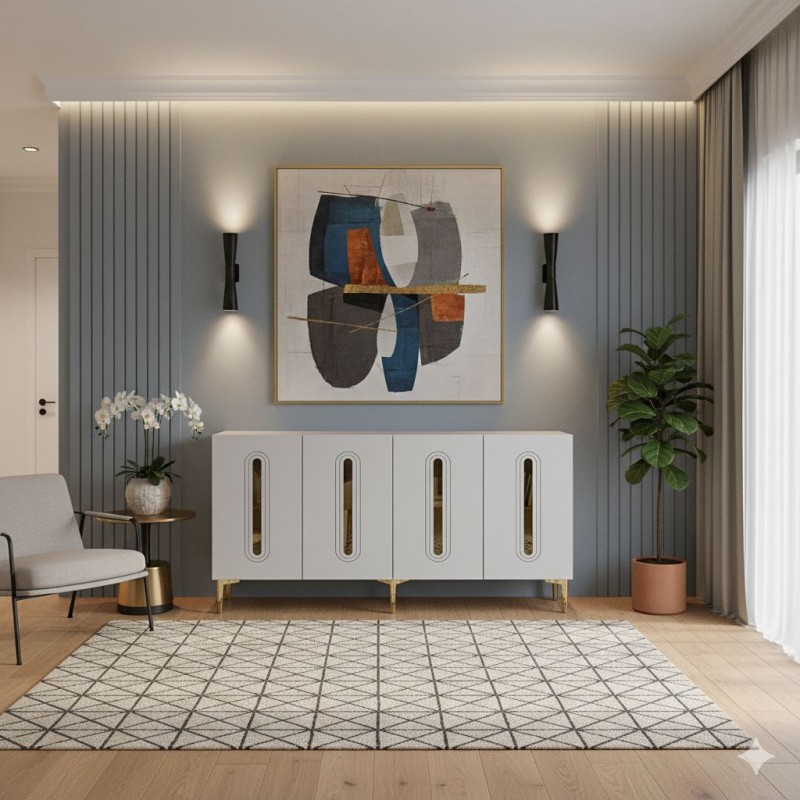 Console Rany 150 - White, Gold White
Gold