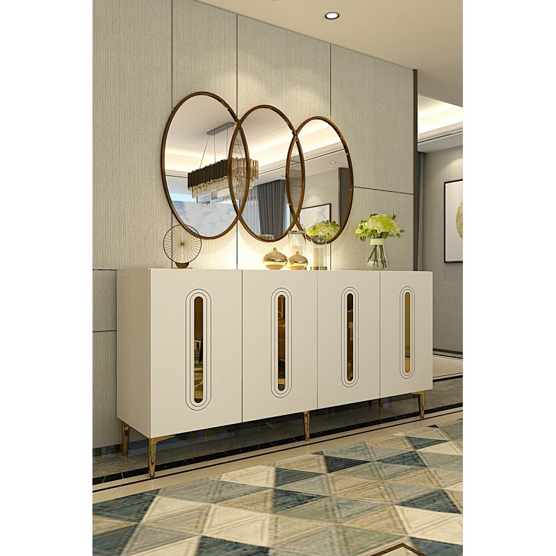 Console Rany 150 - White, Gold White
Gold