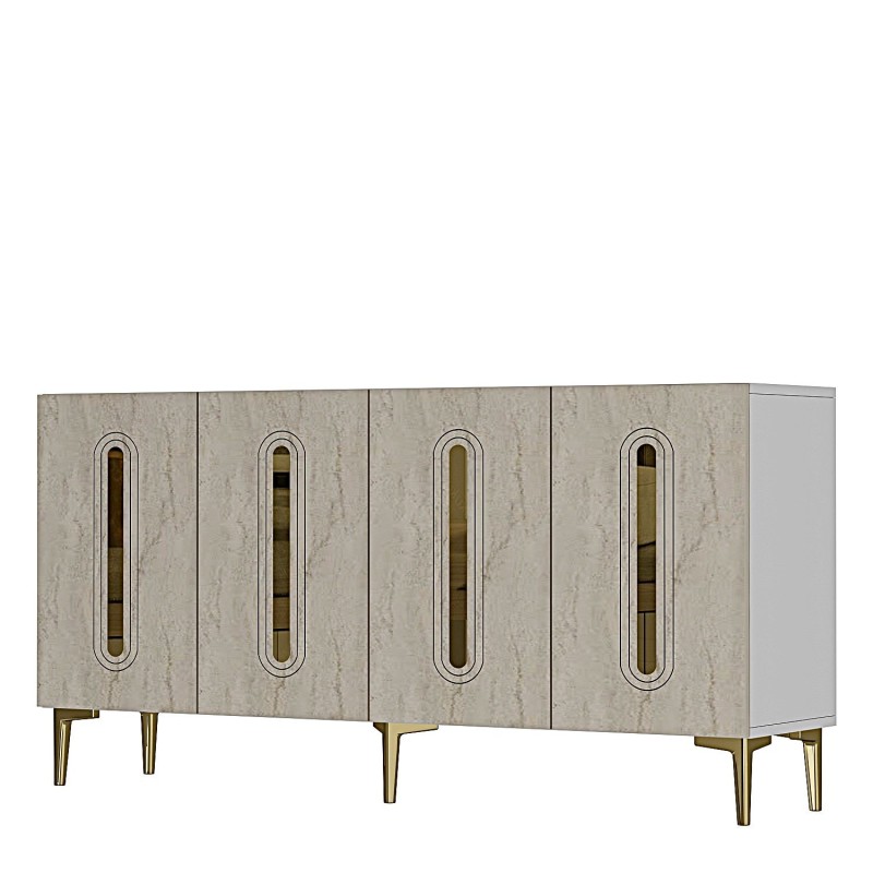Console Rany 150 - White, Travertine, Gold White
Travertine
Gold