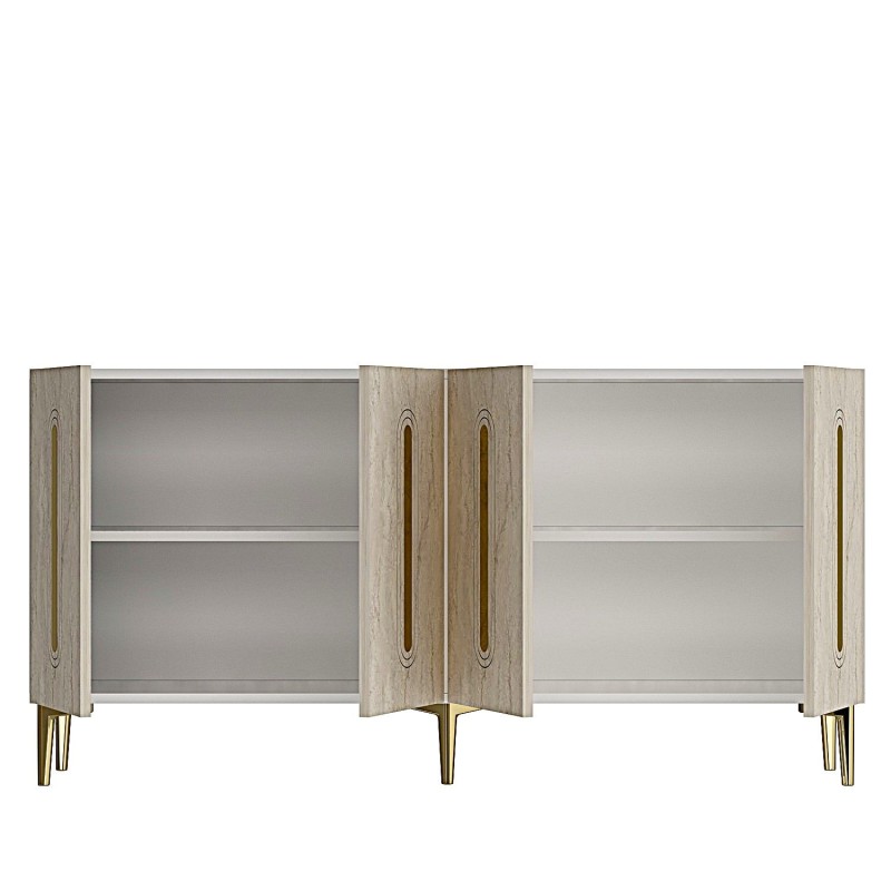 Console Rany 150 - White, Travertine, Gold White
Travertine
Gold