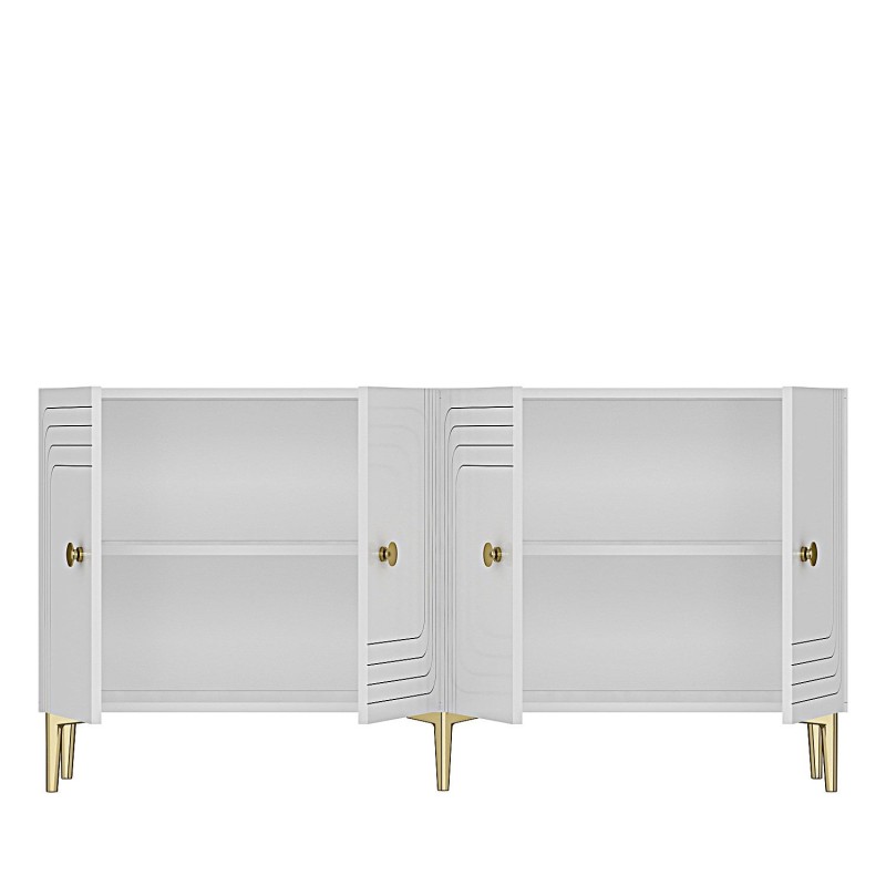 Console Lessi 150 - White, Gold White
Gold