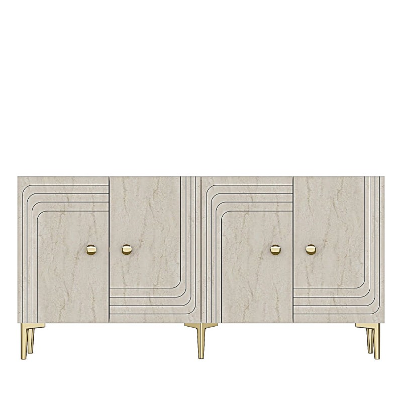 Console Lessi 150 - White, Travertine, Gold White
Travertine
Gold