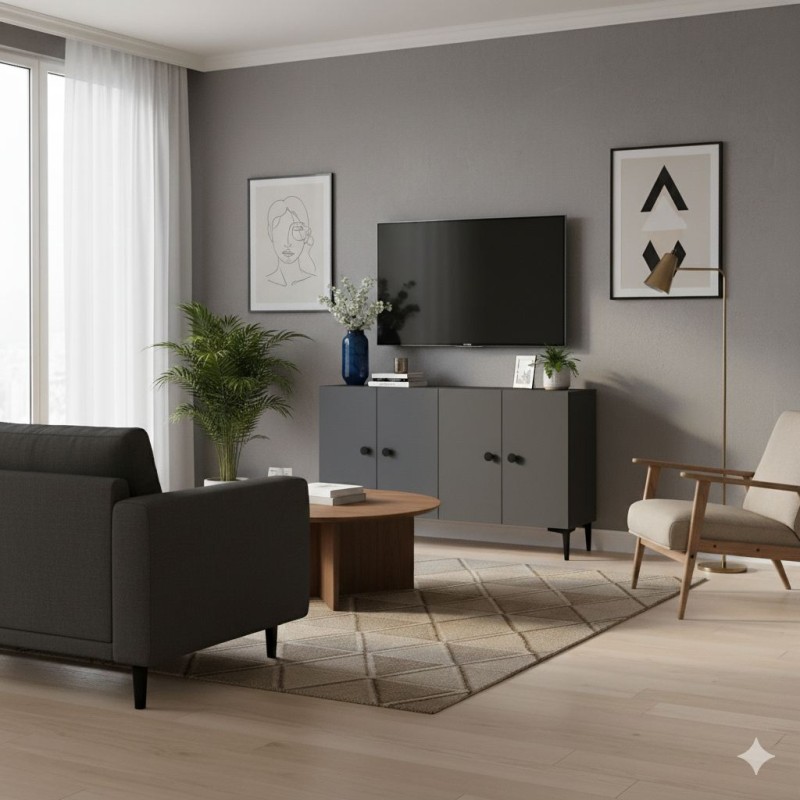 Console Pella 120 - Anthracite Anthracite