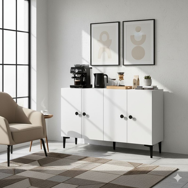 Console Pella 120 - White White