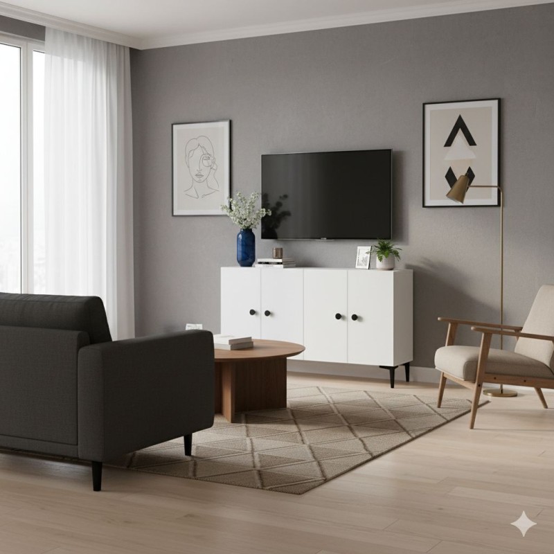 Console Pella 120 - White White