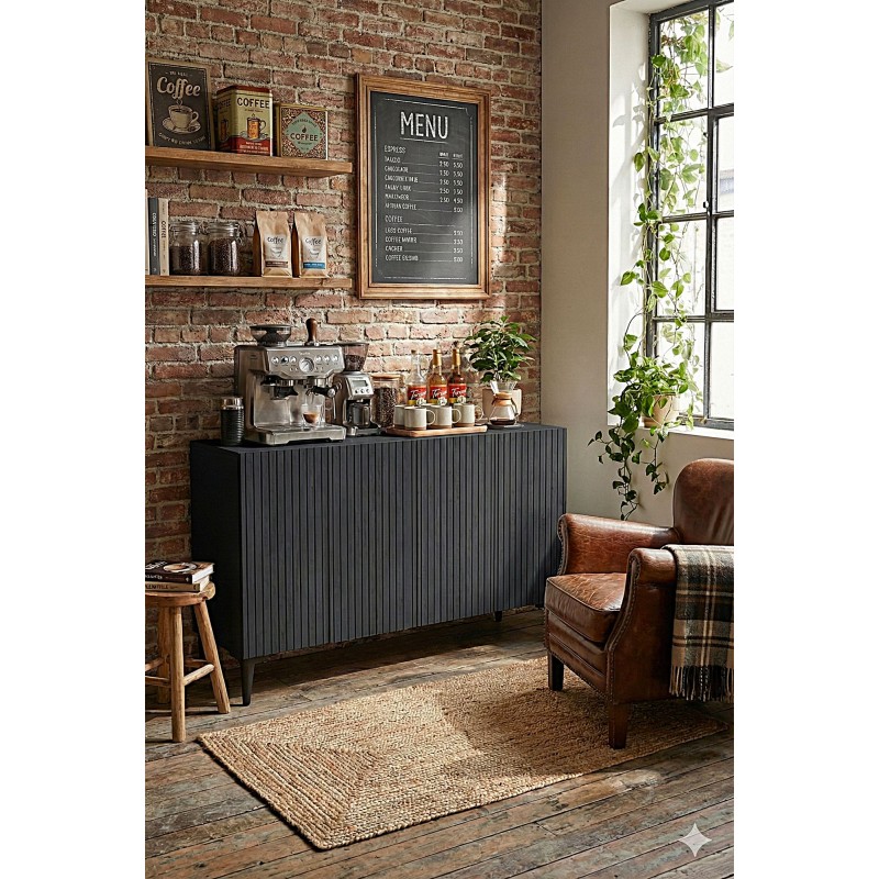 Console Zeynep 120 - Anthracite Anthracite