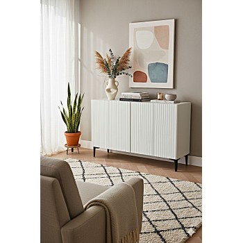 Console Zeynep 120 - White White