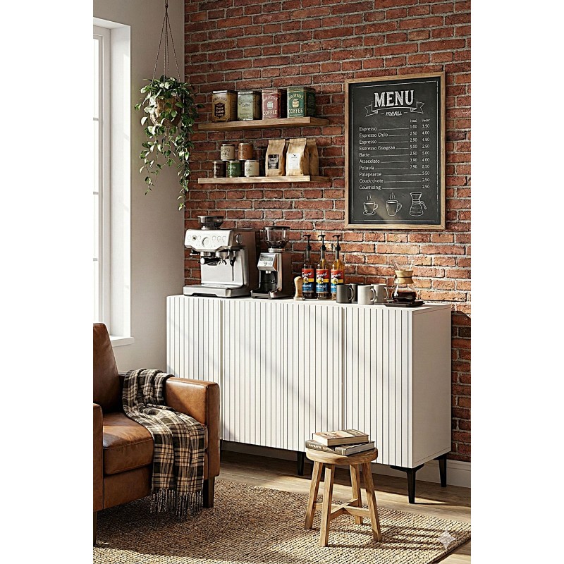 Console Zeynep 120 - White White