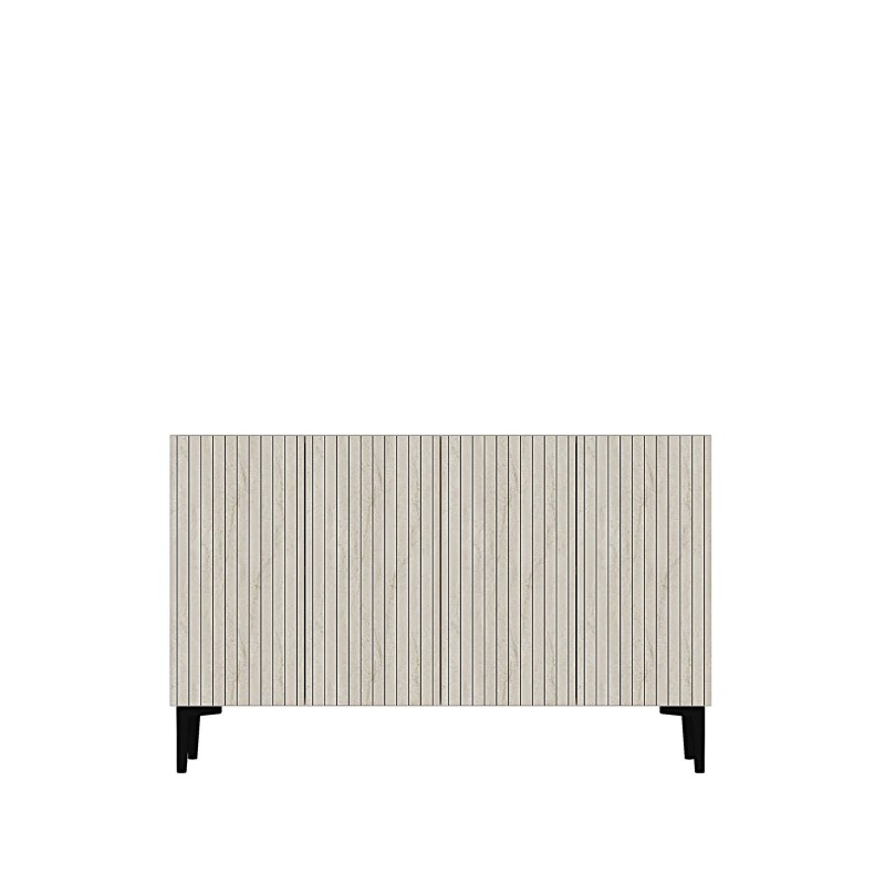 Console Zeynep 120 - White, Travertine White
Travertine