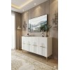 Console Ida 120 - White, Gold White
Gold