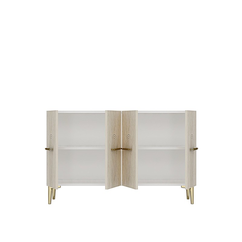 Console Ida 120 - White, Travertine, Gold White
Travertine
Gold