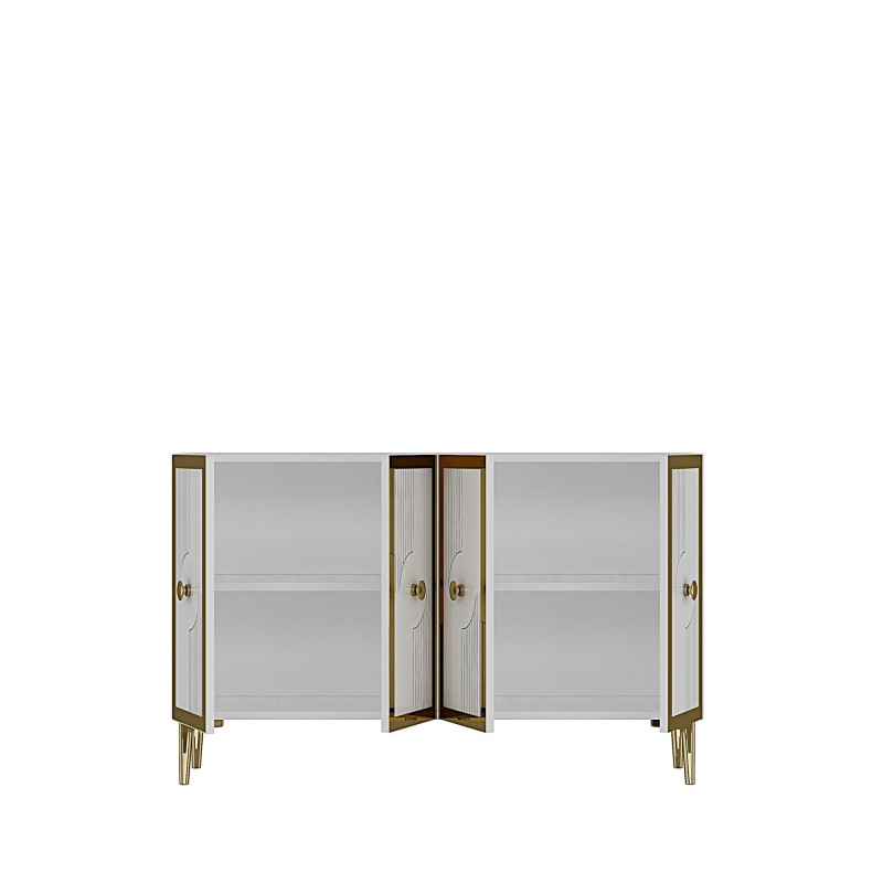 Console Pega 120 - White, Gold White
Gold