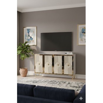 Console Pega 120 - White, Travertine, Gold White
Travertine
Gold