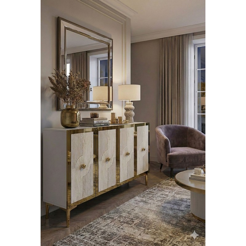 Console Pega 120 - White, Travertine, Gold White
Travertine
Gold