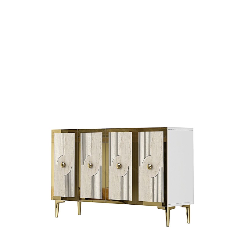 Console Pega 120 - White, Travertine, Gold White
Travertine
Gold